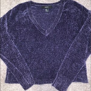 practically new FOREVER 21 cropped sweater